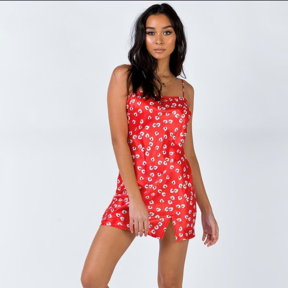 Princess Polly - Hayes Mini Dress (Red)